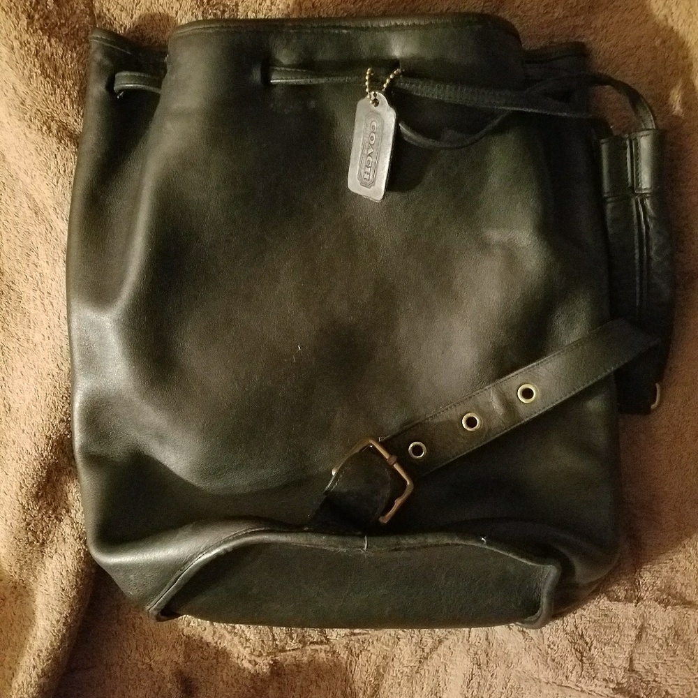 Coach XL Drawstring Slingback Bag